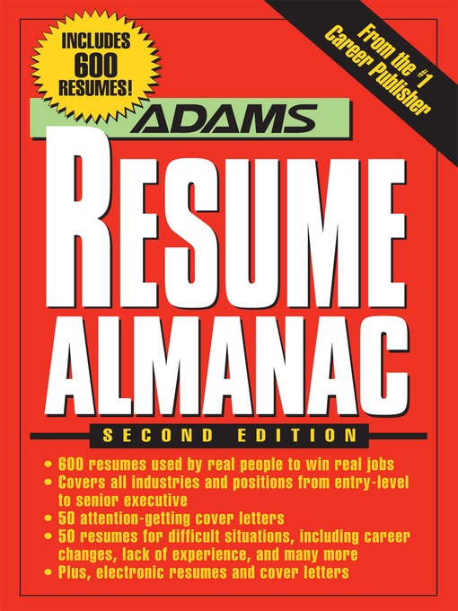 Title details for Adams Resume Almanac by Richard  Wallace - Available